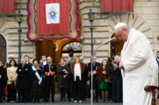 8-Hochfest der ohne Erbsünde empfangenen Jungfrau und Gottesmutter Maria – Gebet vor der Mariensäule auf dem Spanischen Platz