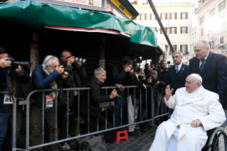 15-Hochfest der ohne Erbsünde empfangenen Jungfrau und Gottesmutter Maria – Gebet vor der Mariensäule auf dem Spanischen Platz