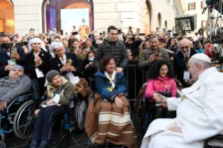 13-Hochfest der ohne Erbsünde empfangenen Jungfrau und Gottesmutter Maria – Gebet vor der Mariensäule auf dem Spanischen Platz