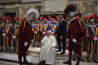 2-Alle Guardie Svizzere Pontificie, in occasione del giuramento
