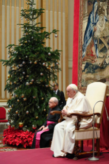 13-An die beim Heiligen Stuhl akkreditierten Mitglieder des Diplomatischen Korps beim traditionellen Neujahrsempfang 