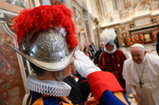 4-To the Pontifical Swiss Guard