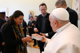 1-To a Delegation of the Pope’s Worldwide Prayer Network 