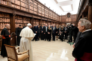 0-Pope Francis visits the Vatican Apostolic Library to inaugurate a new permanent exhibition area