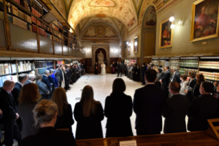 11-Inauguración de la nueva sala de exposiciones de la Biblioteca Apostólica Vaticana