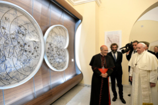 17-Pope Francis visits the Vatican Apostolic Library to inaugurate a new permanent exhibition area