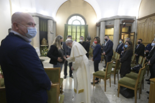 3-Visit of the Holy Father to the work-community of the Dicastery for Communication