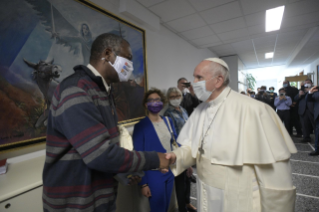 7-Visita del Santo Padre a la comunidad de trabajo del Dicasterio para la Comunicación