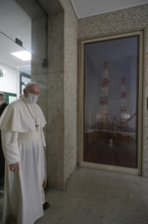 12-Visit of the Holy Father to the work-community of the Dicastery for Communication