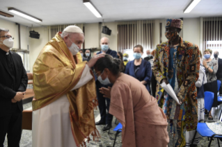 19-Visit of the Holy Father to the work-community of the Dicastery for Communication