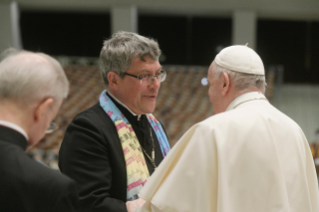 1-Audienz für die Ökumenische Pilgergruppe „Mit Luther zum Papst“