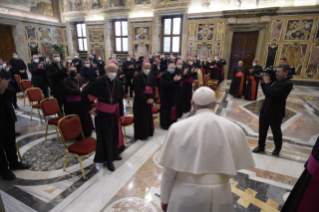 4-Audienz für die Mitarbeiter des Büros für Katechese der Italienischen Bischofskonferenz