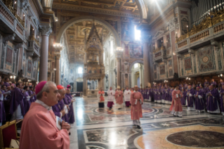 23-Außerordentliches Jubiläum der Barmherzigkeit: Heilige Messe und Öffnung der Heiligen Pforte in der Basilika St. Johann im Lateran 