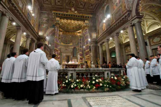 20-Außerordentliches Jubiläum der Barmherzigkeit: Heilige Messe und Öffnung der Heiligen Pforte in der Basilika Santa Maria Maggiore 