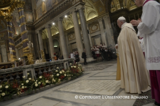 7-Außerordentliches Jubiläum der Barmherzigkeit: Heilige Messe und Öffnung der Heiligen Pforte in der Basilika Santa Maria Maggiore 