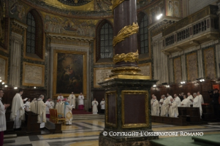 6-Außerordentliches Jubiläum der Barmherzigkeit: Heilige Messe und Öffnung der Heiligen Pforte in der Basilika Santa Maria Maggiore 