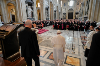 6-Geistliche Einkehr unter Leitung von Papst Franziskus aus Anlass des Jubiläums der Priester. Erste Meditation 