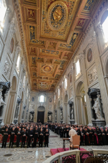 11-Geistliche Einkehr unter Leitung von Papst Franziskus aus Anlass des Jubiläums der Priester. Erste Meditation 