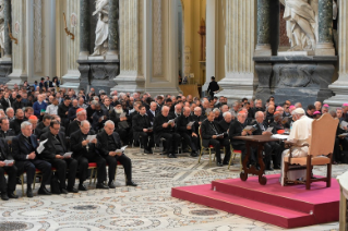 13-Geistliche Einkehr unter Leitung von Papst Franziskus aus Anlass des Jubiläums der Priester. Erste Meditation 