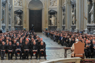 15-Geistliche Einkehr unter Leitung von Papst Franziskus aus Anlass des Jubiläums der Priester. Erste Meditation 