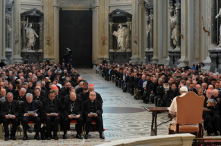 16-Geistliche Einkehr unter Leitung von Papst Franziskus aus Anlass des Jubiläums der Priester. Erste Meditation 