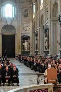 17-Geistliche Einkehr unter Leitung von Papst Franziskus aus Anlass des Jubiläums der Priester. Erste Meditation 