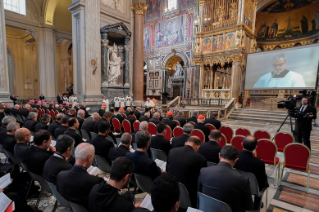 18-Geistliche Einkehr unter Leitung von Papst Franziskus aus Anlass des Jubiläums der Priester. Erste Meditation 