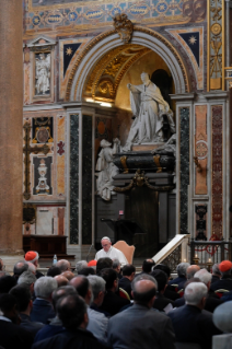 21-Geistliche Einkehr unter Leitung von Papst Franziskus aus Anlass des Jubiläums der Priester. Erste Meditation 