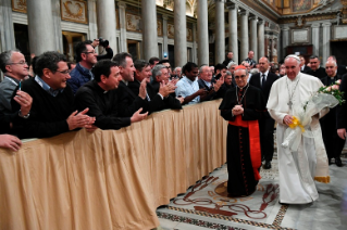 5-Geistliche Einkehr unter Leitung von Papst Franziskus aus Anlass des Jubiläums der Priester. Zweite Meditation 