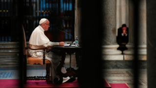 25-Geistliche Einkehr unter Leitung von Papst Franziskus aus Anlass des Jubiläums der Priester. Zweite Meditation 