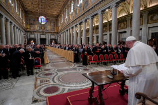 16-Geistliche Einkehr unter Leitung von Papst Franziskus aus Anlass des Jubiläums der Priester. Zweite Meditation 