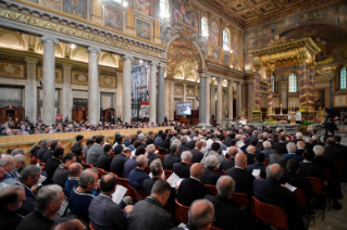 20-Geistliche Einkehr unter Leitung von Papst Franziskus aus Anlass des Jubiläums der Priester. Zweite Meditation 