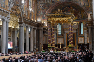 26-Geistliche Einkehr unter Leitung von Papst Franziskus aus Anlass des Jubiläums der Priester. Zweite Meditation 