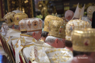 7-Messe à l'occasion du centenaire de la Congrégation des églises orientales, instituée par le Pape Benoît XV par le Motu Proprio <i>Dei Providentis</i> le 1er mai 1917