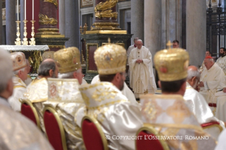9-Messe à l'occasion du centenaire de la Congrégation des églises orientales, instituée par le Pape Benoît XV par le Motu Proprio <i>Dei Providentis</i> le 1er mai 1917