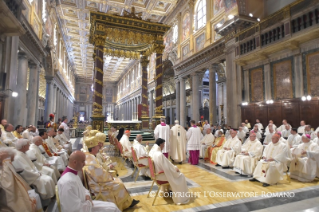 13-Messe à l'occasion du centenaire de la Congrégation des églises orientales, instituée par le Pape Benoît XV par le Motu Proprio <i>Dei Providentis</i> le 1er mai 1917