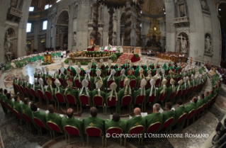 13-XXVII Domenica del Tempo Ordinario - Santa Messa per l'apertura della XIV Assemblea Generale Ordinaria del Sinodo dei Vescovi