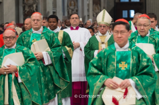 11-XXVIIe Dimanche du Temps ordinaire - Messe pour l'ouverture de la XIVe Assemblée générale ordinaire du Synode des évêques