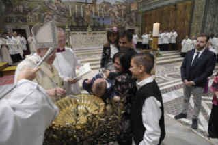 9-Fête du Baptême du Seigneur - Messe et Baptême de quelques enfants