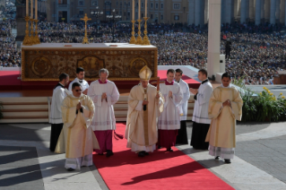 16-XXIXe Dimanche du temps ordinaire - Messe de canonisation