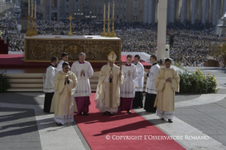 1-XXIXe Dimanche du temps ordinaire - Messe de canonisation