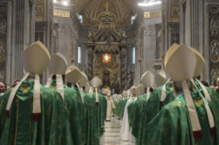 6-XXX Domingo do Tempo Comum - Santa Missa na conclus&#xe3;o da XV Assembleia Geral Ordin&#xe1;ria do S&#xed;nodo dos Bispos