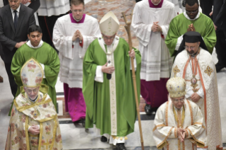 36-XXX Domingo do Tempo Comum - Santa Missa na conclus&#xe3;o da XV Assembleia Geral Ordin&#xe1;ria do S&#xed;nodo dos Bispos