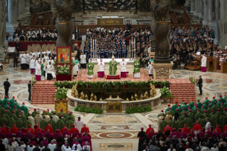 38-XXXe Dimanche du Temps ordinaire - Messe pour la conclusion de la XIVe Assemblée générale ordinaire du Synode des évêques 