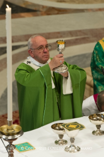 29-XXXe Dimanche du Temps ordinaire - Messe pour la conclusion de la XIVe Assemblée générale ordinaire du Synode des évêques 