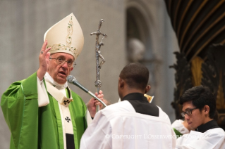 30-XXXe Dimanche du Temps ordinaire - Messe pour la conclusion de la XIVe Assemblée générale ordinaire du Synode des évêques 