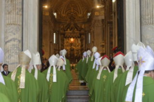 1-Messe pour la conclusion du Synode des évêques