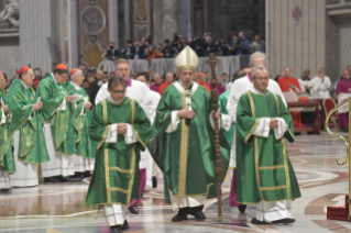5-Messe pour la conclusion du Synode des évêques