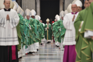 2-Messe pour la conclusion du Synode des évêques