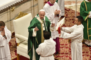 11-Santa Missa na conclusão do S&#xed;nodo dos Bispos para a Amaz&#xf4;nia